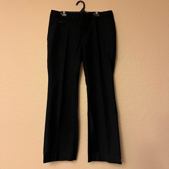 Banana Republic Ryan Fit Ladies Black Twill Pants - Picture 7 of 13